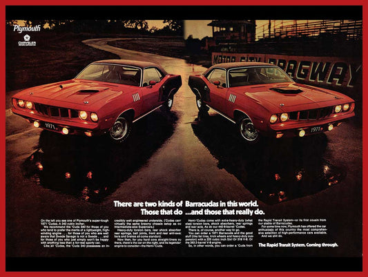AMI803 - GOLF 1971 BARRACUDA RED