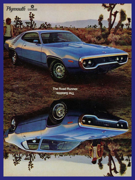 AMI808 - GOLF 1972 ROAD RUNNER SATELLITE BLUE