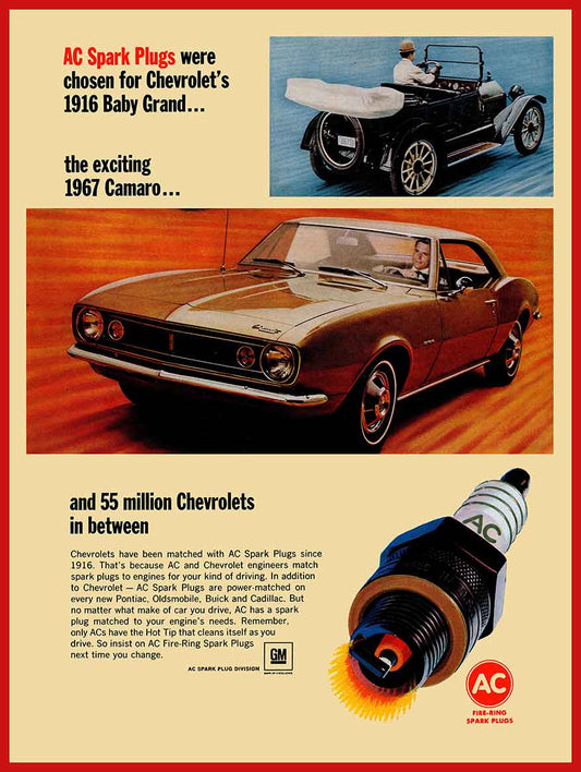 AMI829 - 1967 CAMARO AC RED