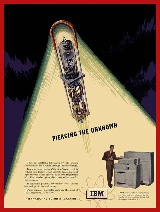 AMI854 - IBM PIERCING THE UNKNOWN RED