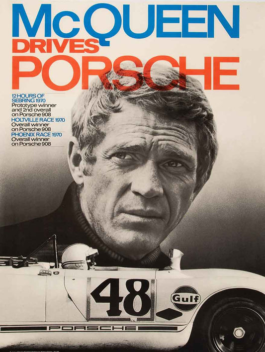 AMI858 - MCQUEEN DRIVES PORSCHE