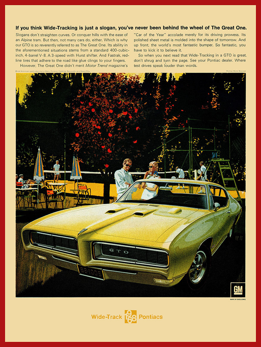 AMI871 - PONTIAC 12 RED