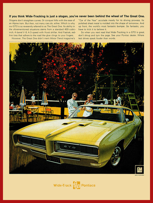 AMI871 - PONTIAC 12 RED