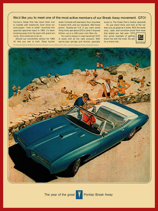 AMI872 - PONTIAC 13 RED