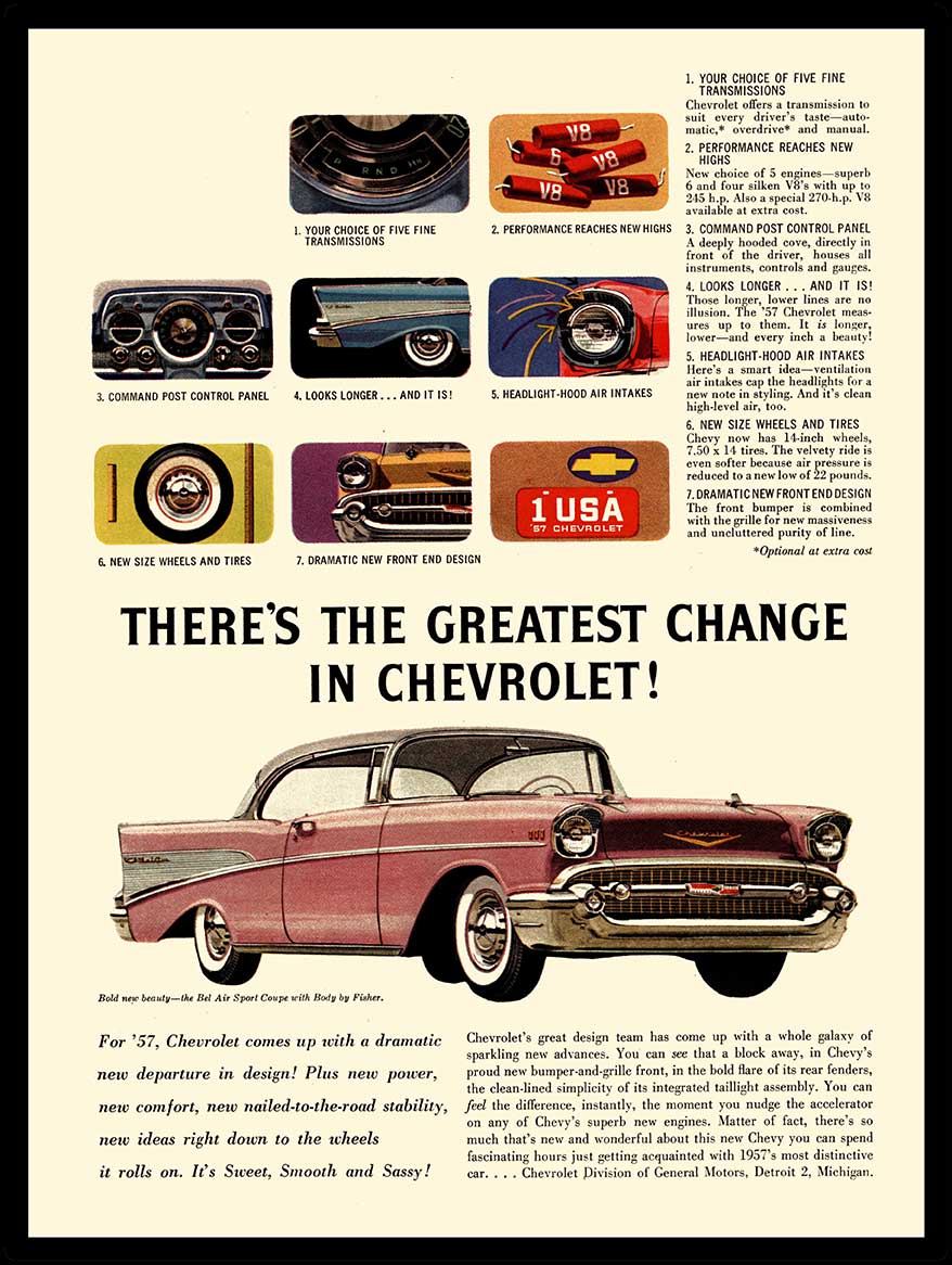 AMI878 - 57 CHEVROLET