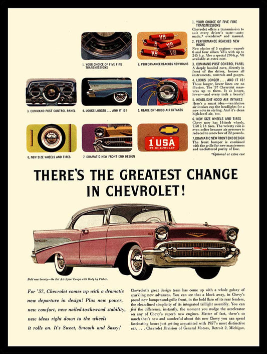 AMI878 - 57 CHEVROLET