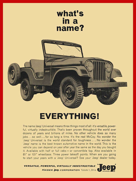 AMI886 - 1963 JEEP UNIVERSAL