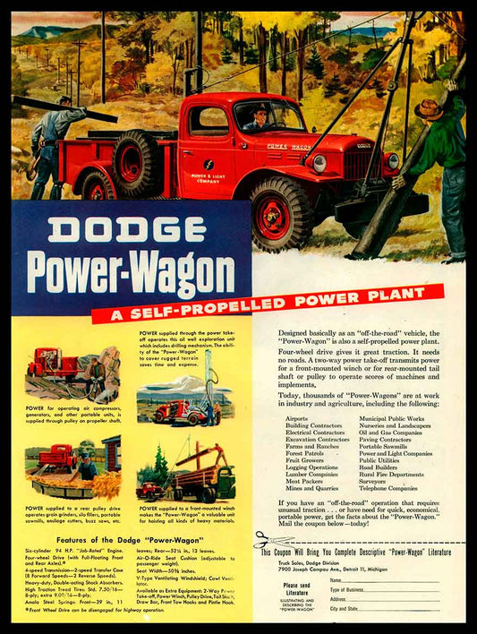 AMI914 - DODGE POWER WAGON 1