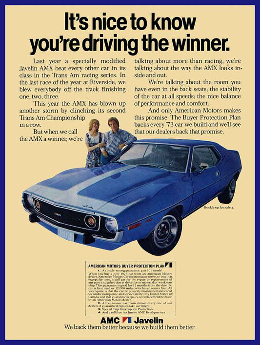 AMI920 - ECHO 1973 JAVELIN 1 BLUE
