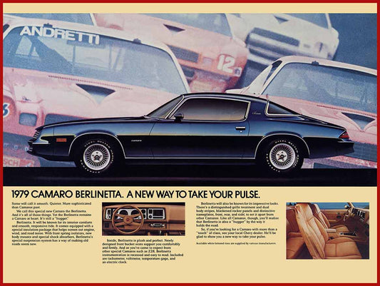 AMI924 - ZULU 1979 CAMARO RED