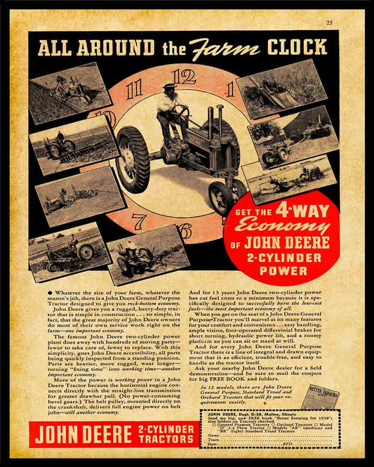 AMI945 - KILO 1938 JOHN DEERE 3 - PLASMA