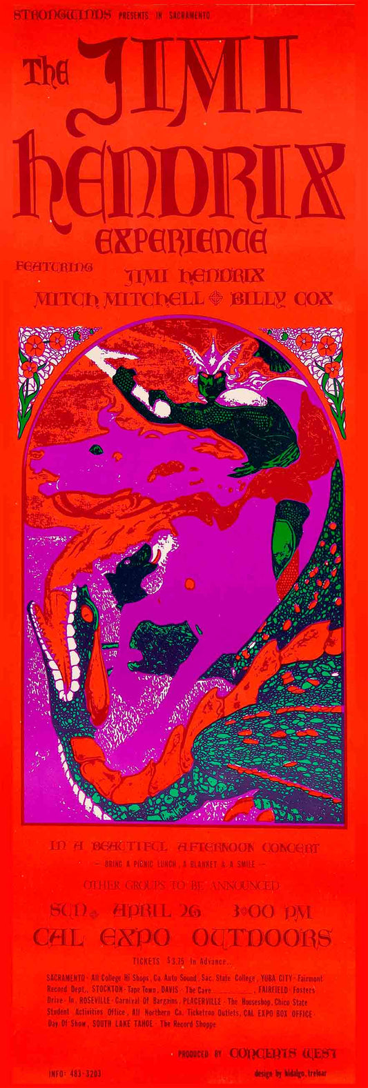 AMI960 - 1970 JIMI HENDRIX LONG - PLASMA