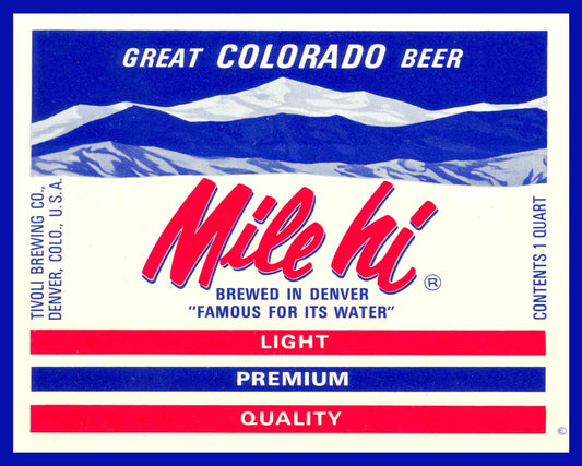 AMI964 - MILE HI BEER - PLASMA