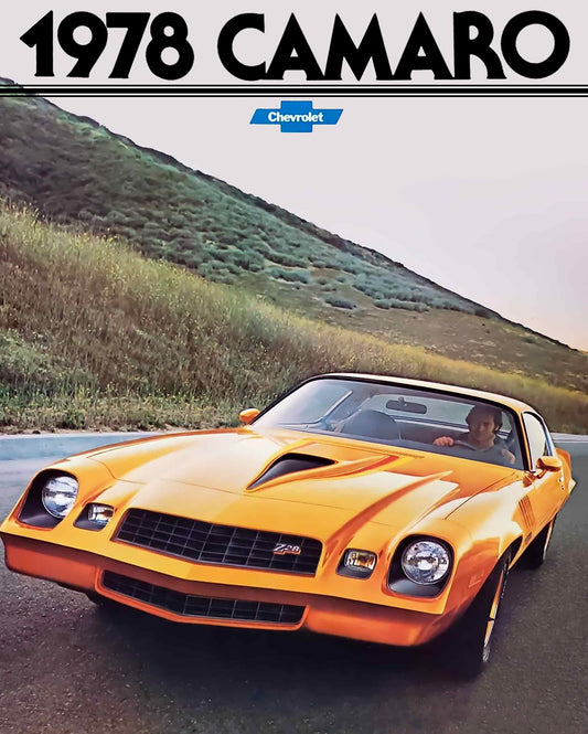 AMI965 - 1978 CAMARO BROCHURE - PLASMA
