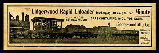 AMI972 - 1901 LIDGERWOOD RAPID UNLOADER - PLASMA