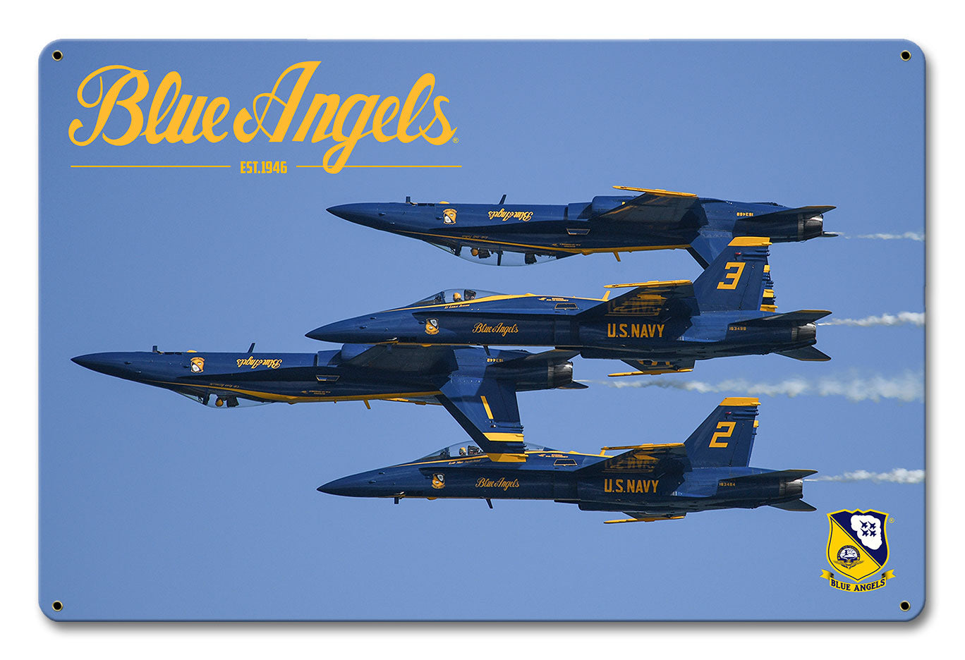 BAL007 - BLUE ANGELS UPSIDE DOWN