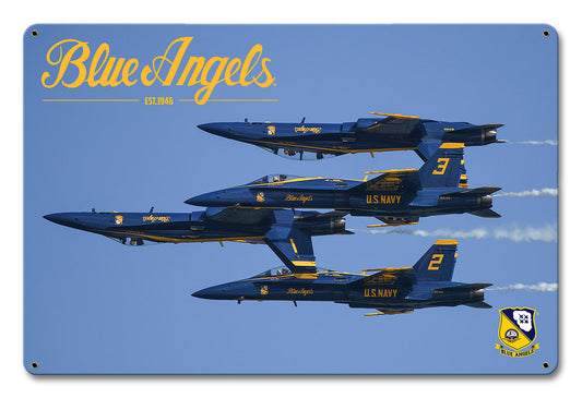 BAL007 - BLUE ANGELS UPSIDE DOWN