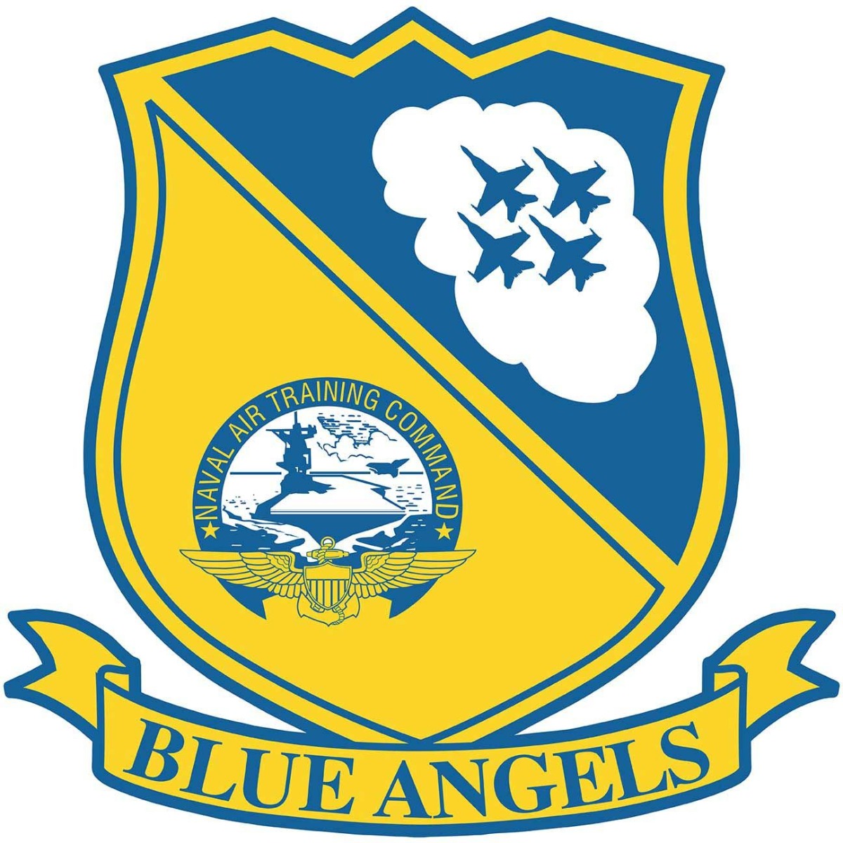 BAL016 - BLUE ANGEL LOGO - PLASMA