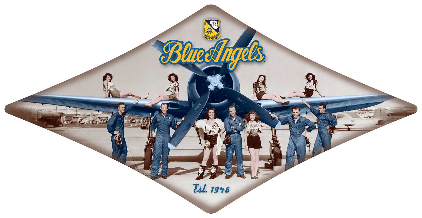 BAL020 - BLUE ANGELS DIAMOND - PLASMA