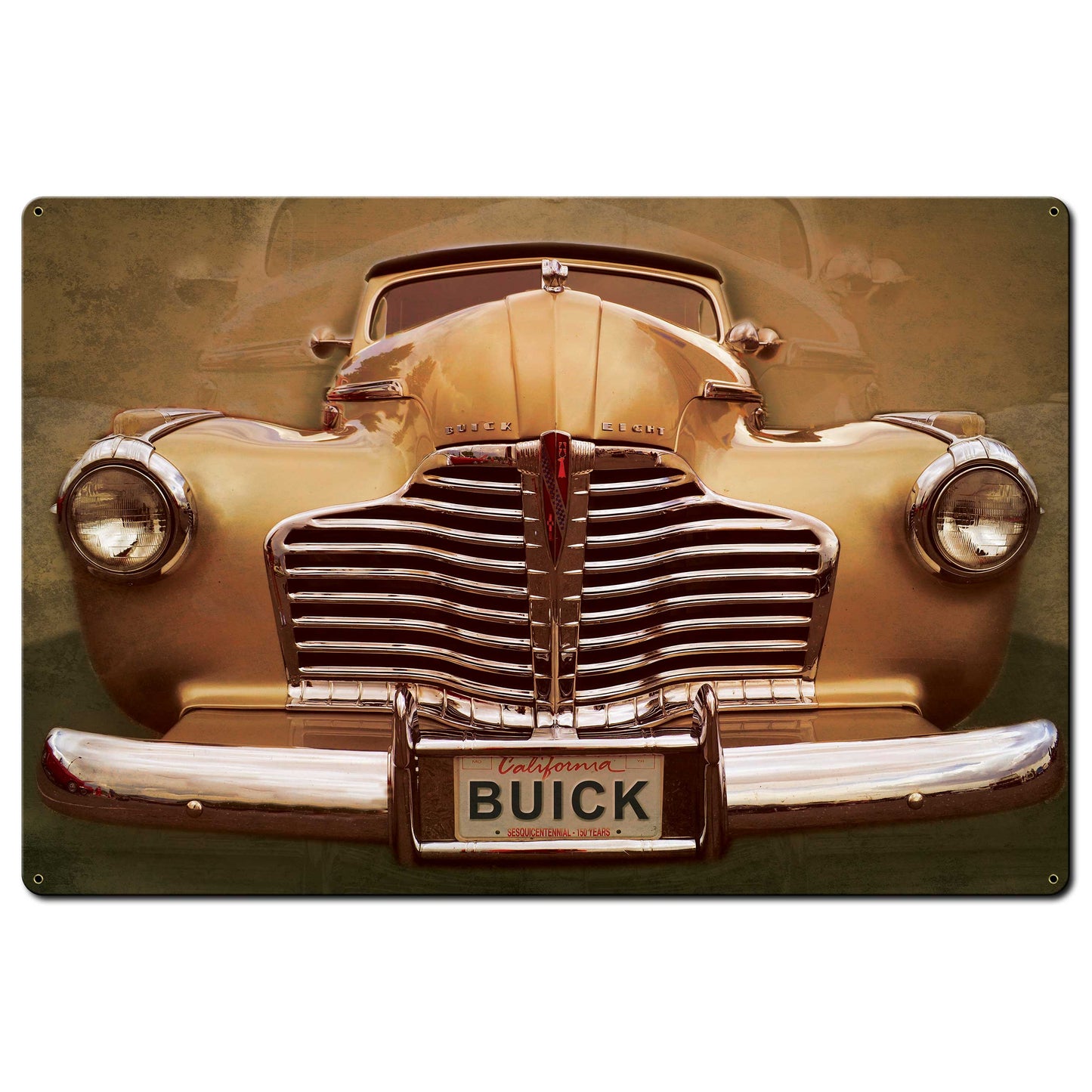 Buick Metal Sign 36in X 24in 