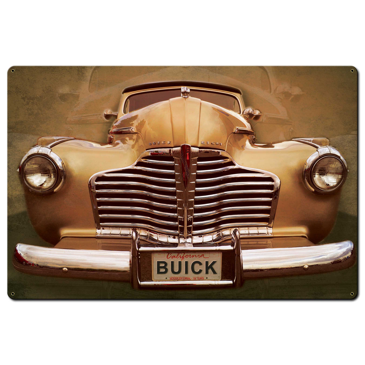 Buick Metal Sign 36in X 24in 