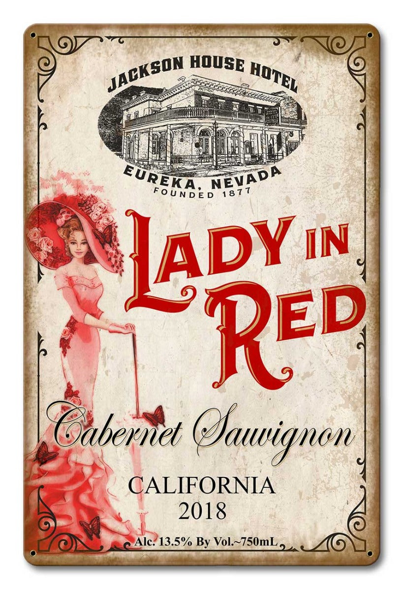 BRU002 - EUREKA LADY-IN-RED