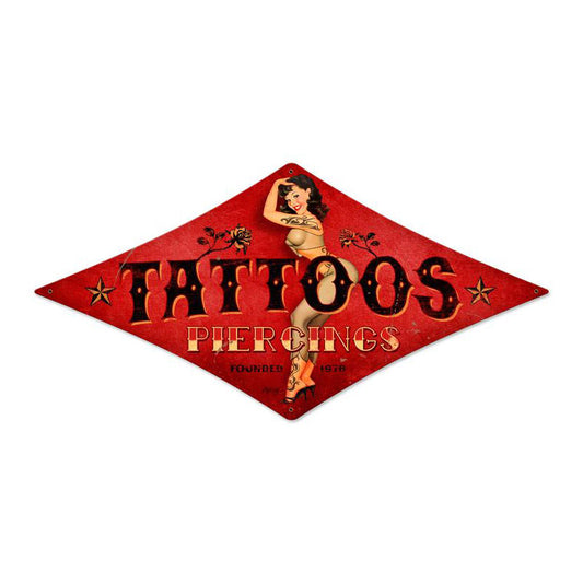 Tattoos Vintage Sign - PLASMA