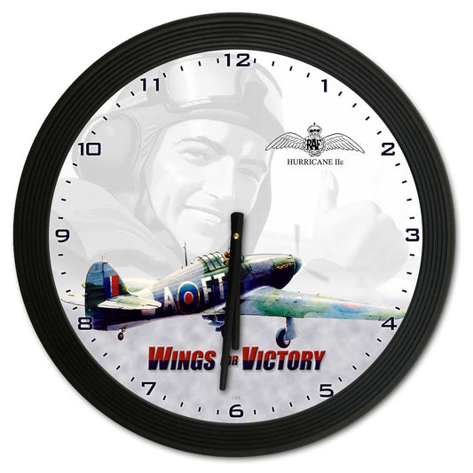 Wings For Victory Clock