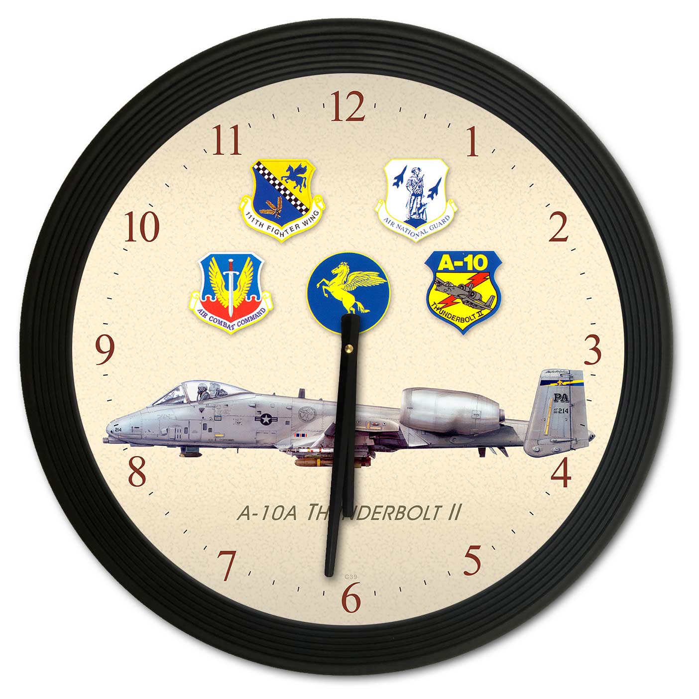 A10 Thunderbolt Clock