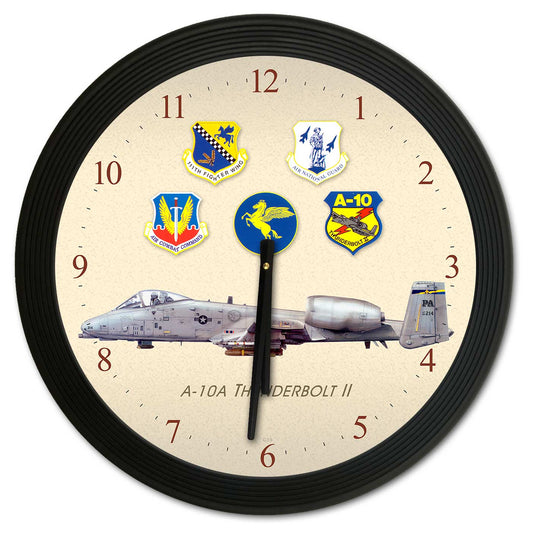 A10 Thunderbolt Clock