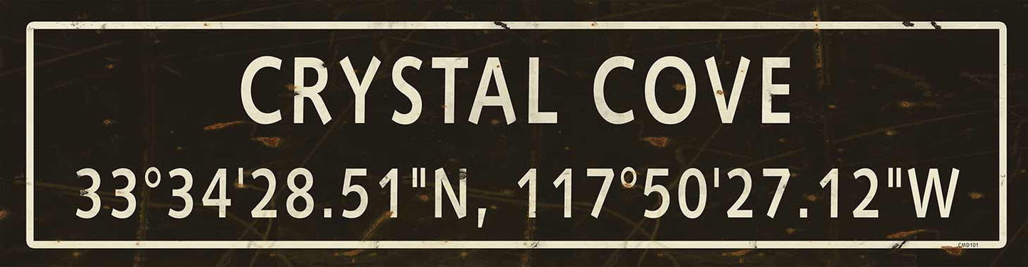 CMD101 - CRYSTAL COVE COORDINATES