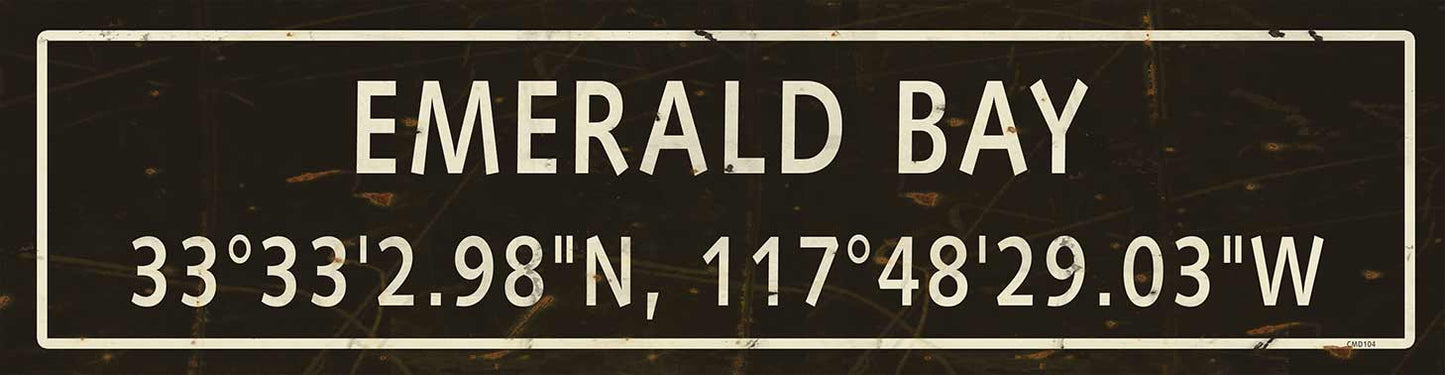 CMD104 - EMERALD COORDINATES