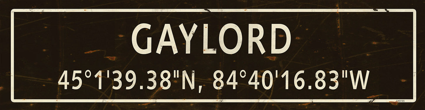 CMD185 - GAYLORD COORDINATES