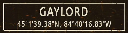 CMD185 - GAYLORD COORDINATES