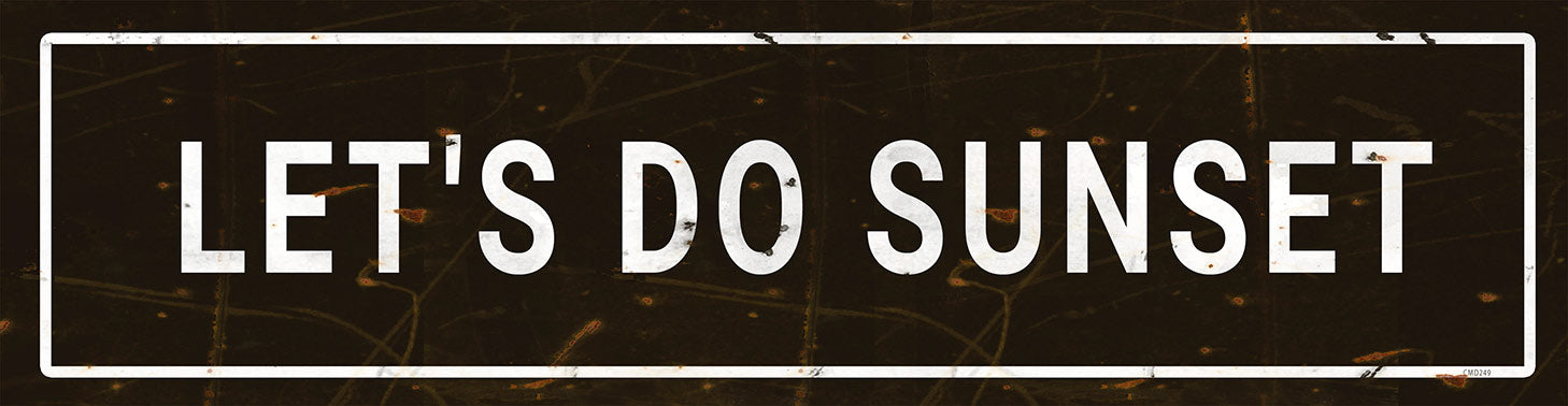 CMD248 - LETS DO SUNSET