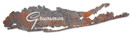 GRM056 - GRUMMAN LI MAP RUSTED - PLASMA