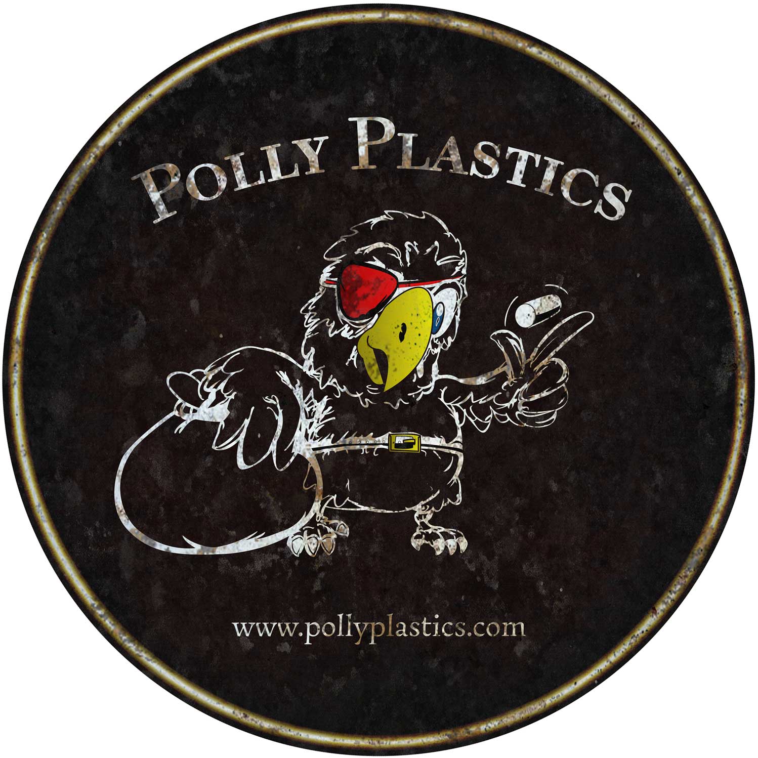 JAC071 - POLLY PLASTICS GRUNGE SIGN
