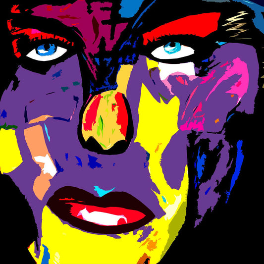 JAC094 - POP ART FACE - PLASMA