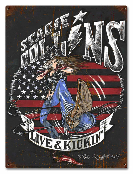 JAC136 - LIVE AND KICKIN DISTRESSED - PLASMA