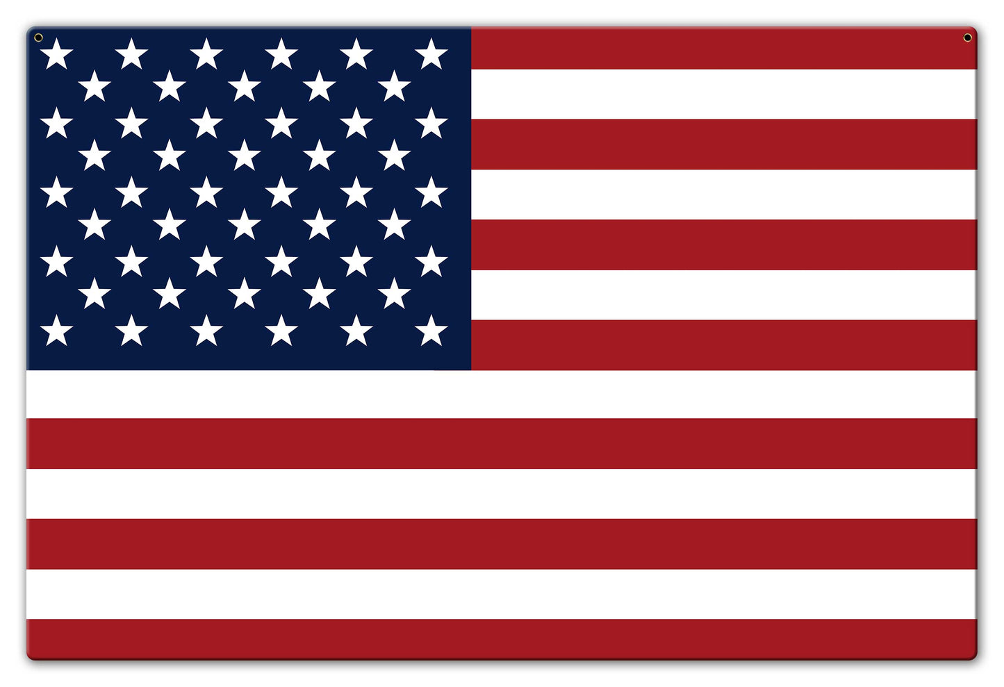 JAC204 - AMERICAN FLAG DOUBLE SIDED - PLASMA
