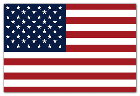 JAC204 - AMERICAN FLAG DOUBLE SIDED - PLASMA
