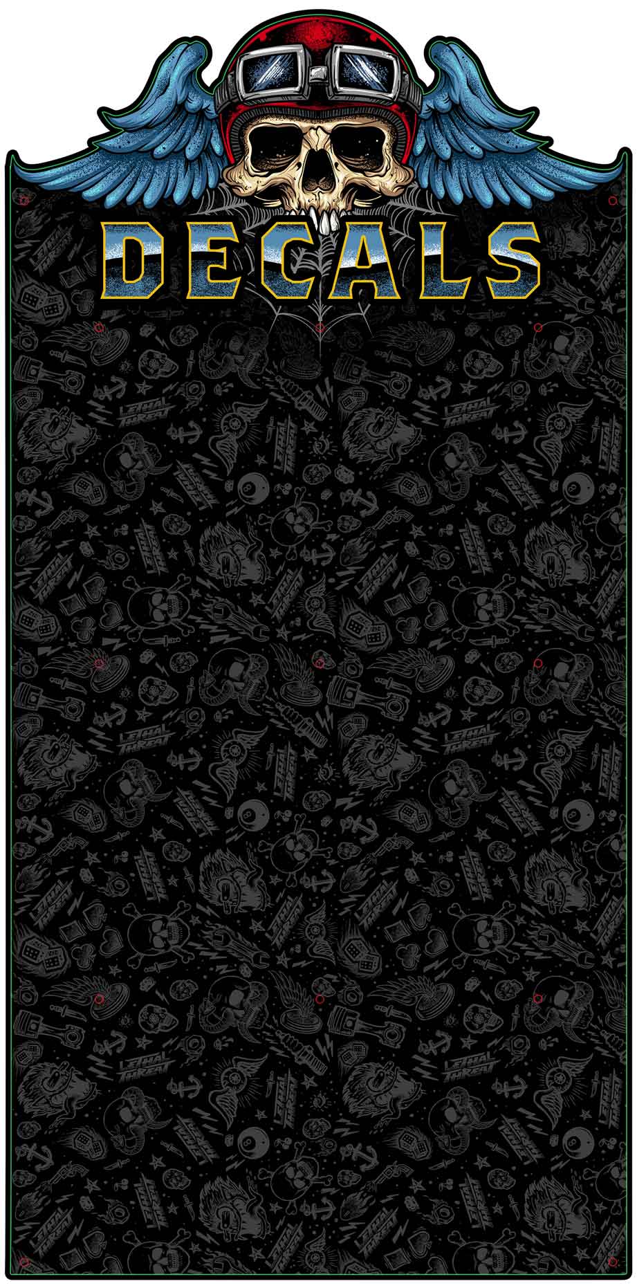 LETH274 - DECALS METAL DISPLAY 2 - PLASMA