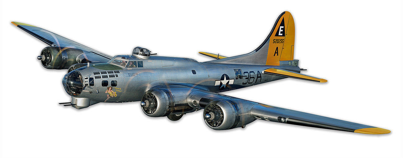 LGB837 - B-17 FLYING FORTRESS CUT-OUT - PLASMA