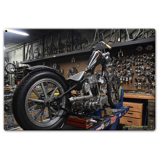 CHOPPER SHOP 2 15 x 10 Custom Shape