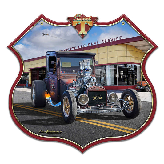 1926 T-Truck 15 X 12 vintage metal sign