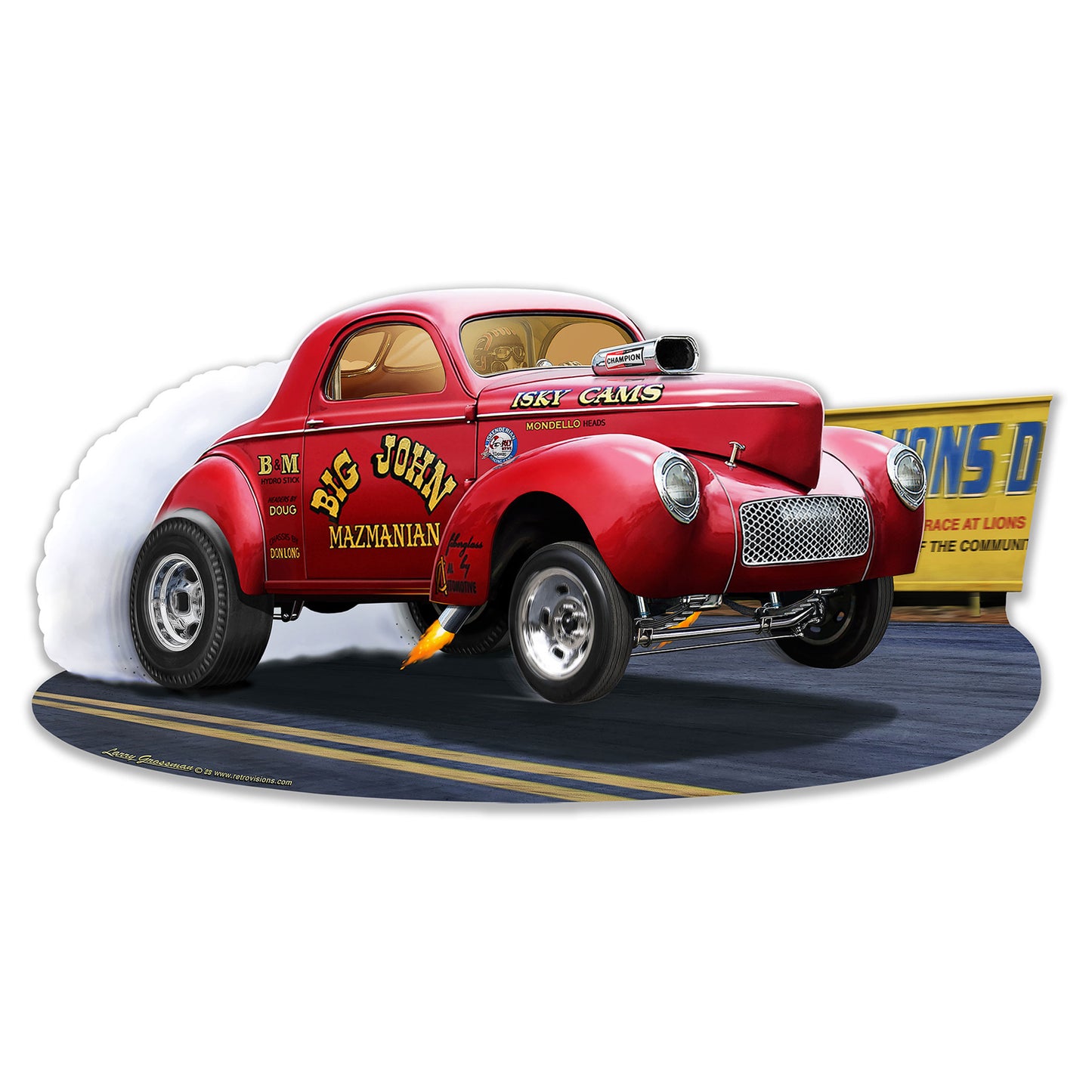 LGC408 - 1941 Mazmanian Willys Gasser