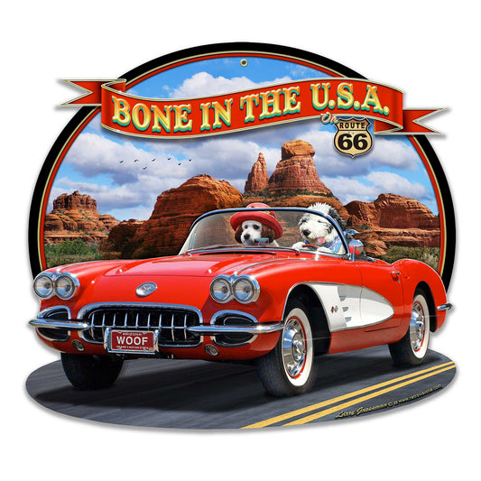 LGC410 - Bone In USA Vette