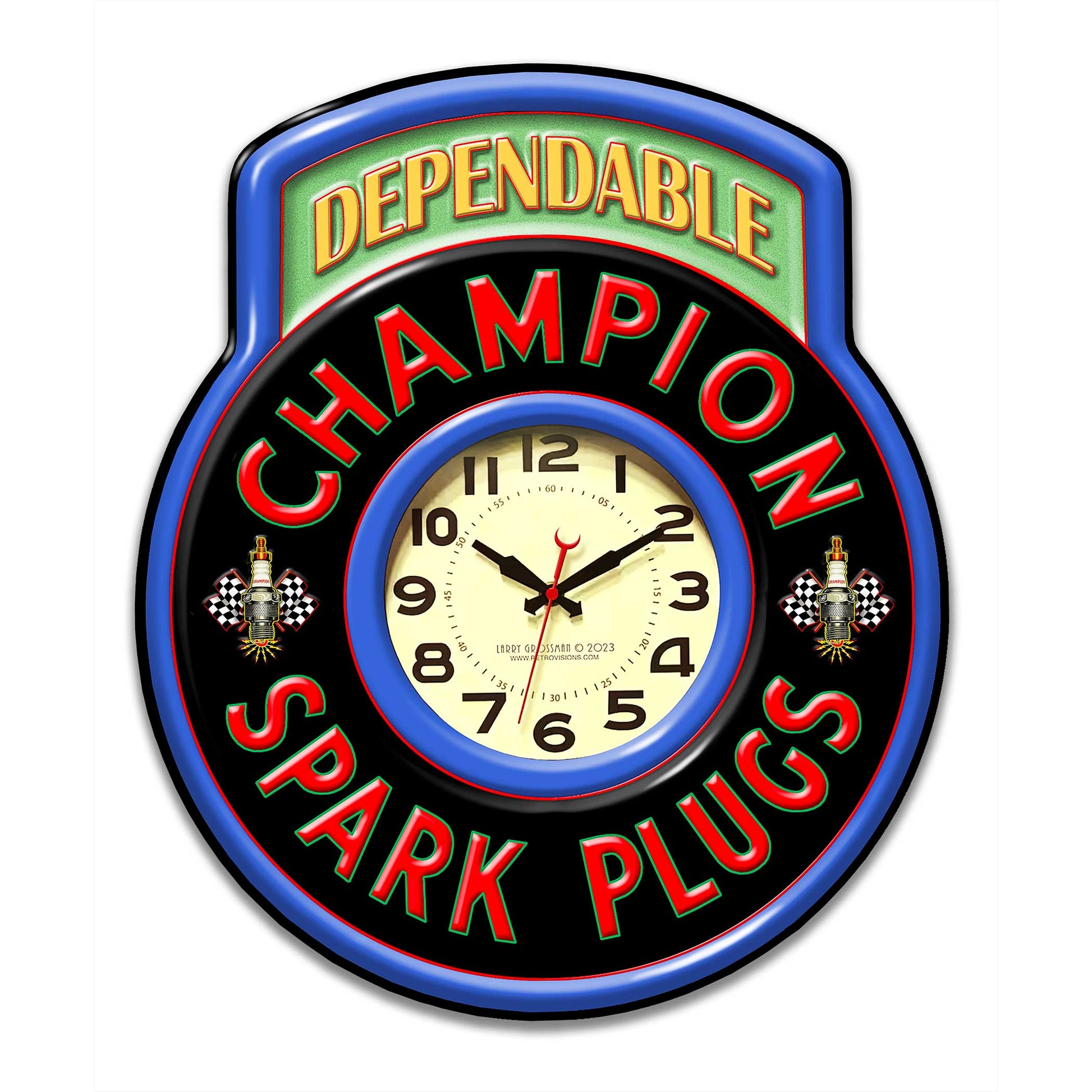 LGC426 - Champion Spark Plug Fake Clock