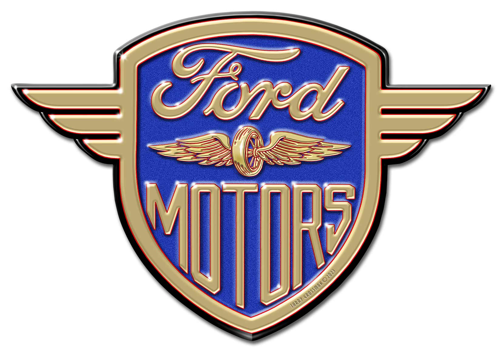 LGC434 - Ford Motors Shield