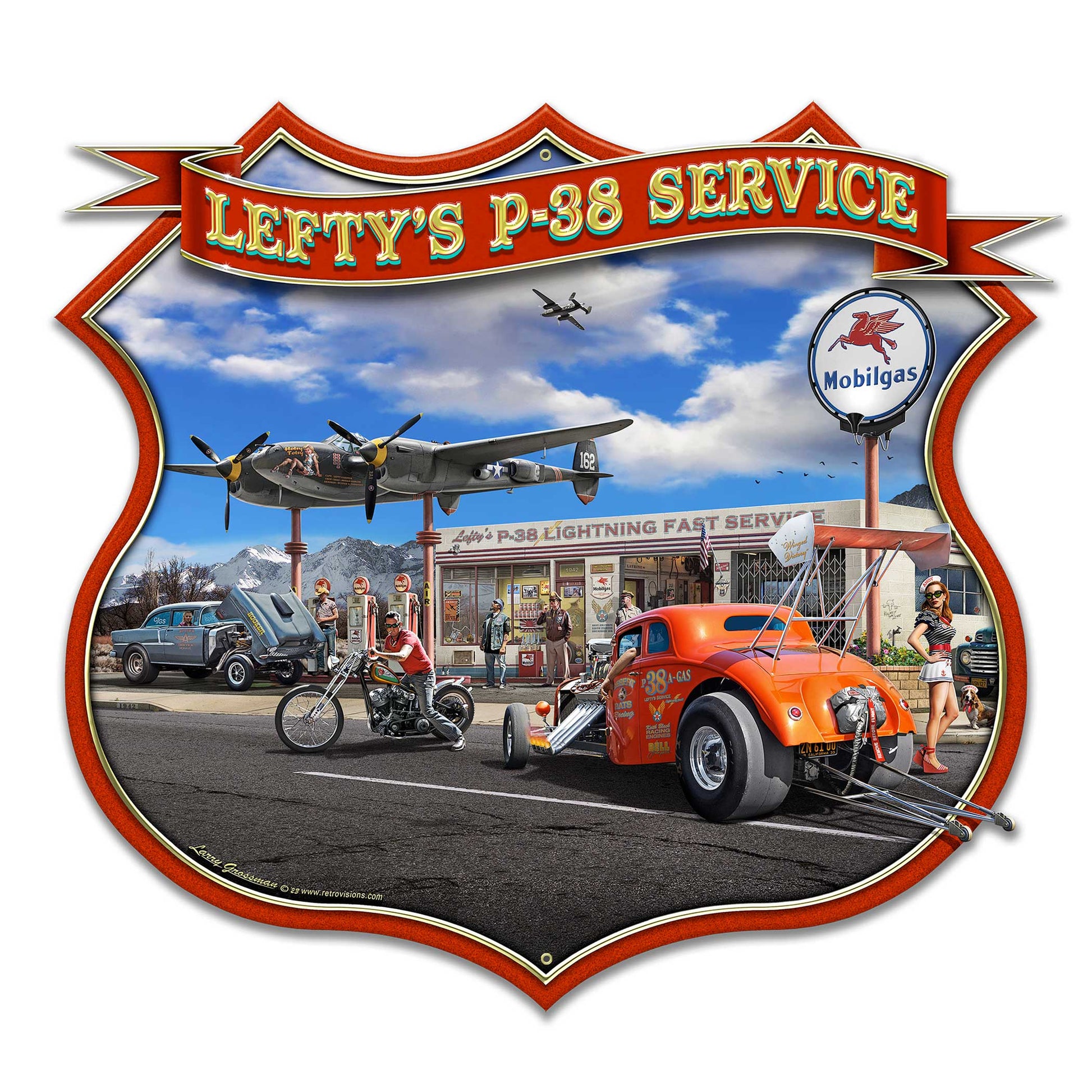 LGC445 - LEFTYS P-38 SERVICE